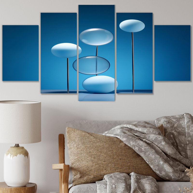 Tatargil - Modern Geometric Wall Decor - 5 Panels