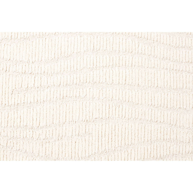 Gweno Waves Area Rug, Rectangle 5' x 8'