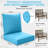 24" X 24" X 6" Outdoor Deep Seat Cushions Set-1521086729-1521086725