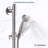 2 Handle Floor Waterfall Faucet with Diverter-99927423