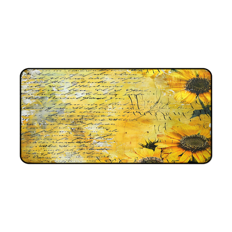 Polyester Desk Pad, 31.5x15.5