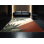 Tapis doux et moelleux à motif géométrique brun et beige Aloe Vera