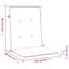Coussin de chaise de patio à dossier bas 6 pièces 39,4 x 19,7 x 1,2 po-666480408