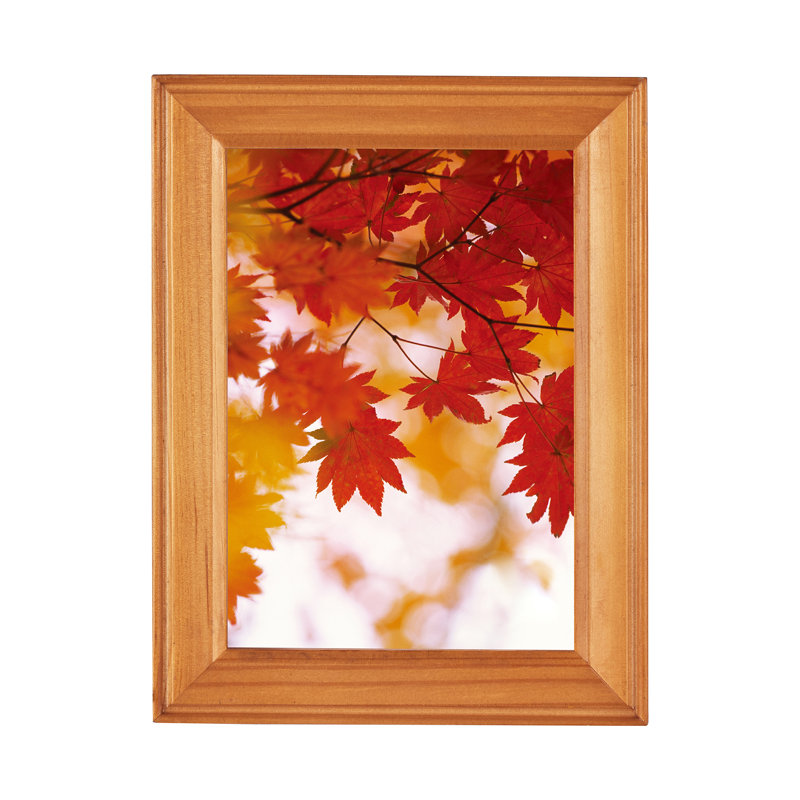 Cadre photo simple en bois mat 8 "x 10" Pei