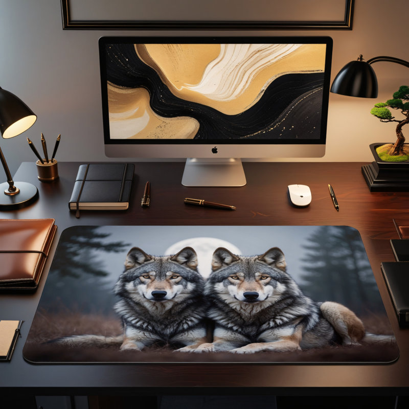 Polyester Desk Pad, 23.6x13.8
