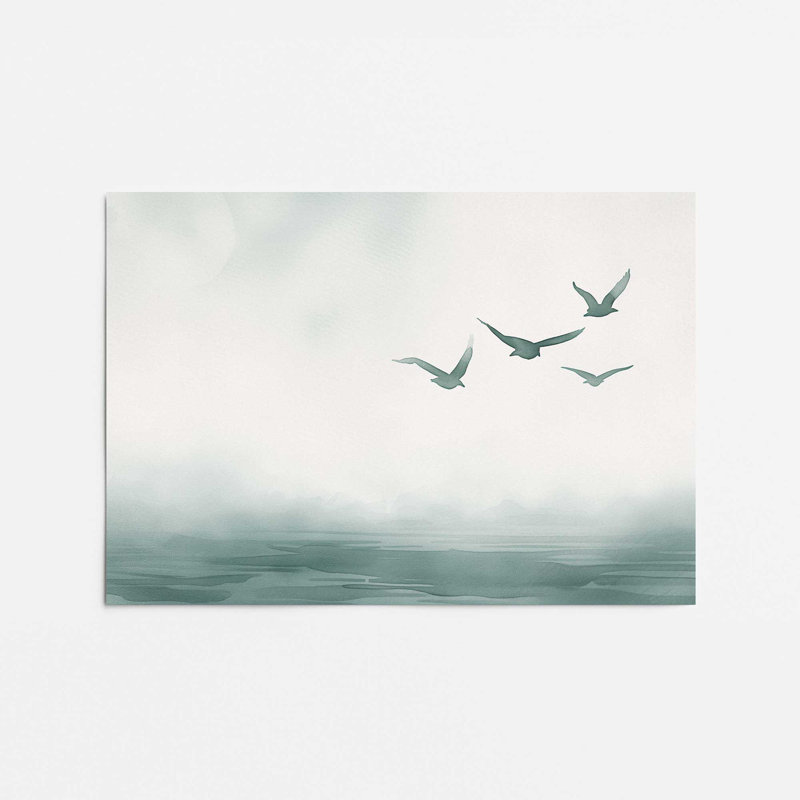 Imprimé Misty, Sans cadre, papier, H 11 po x l 14 po