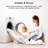 Memory Foam Mattress Topper Twin Size Density Cooling Pad With Premium Removable Cover Pressure Relief Bed Topper Certipur US & Oeko Tex Certified