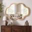 Miroir mural en bois massif Cloud-1397920082