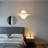 Modern Milky White Glass Pendant Light With Adjustable Cord, E26 Bulb