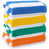 Blue/White/Green/Yellow/Orange selected