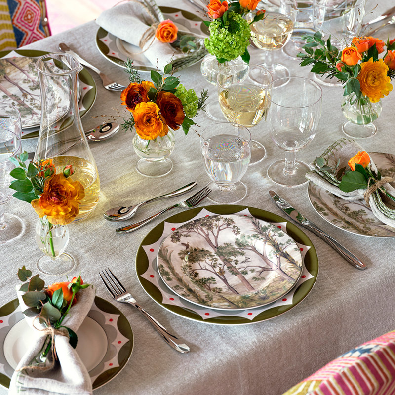 11" Geo Dinner Plate