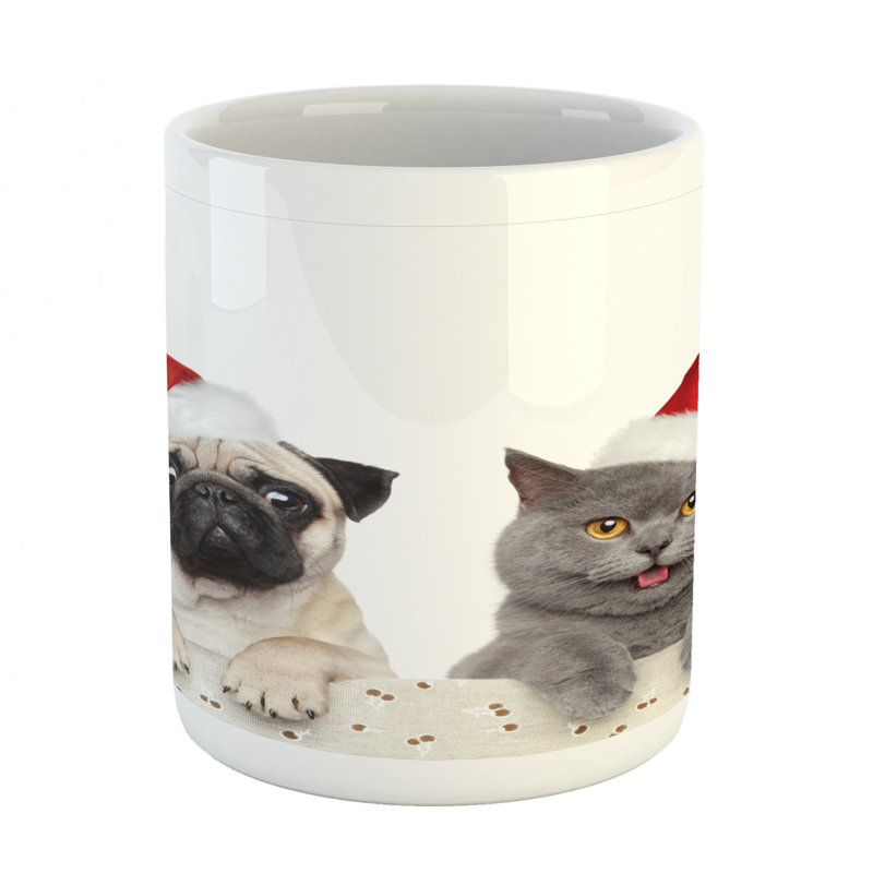 Grande tasse à café carlin