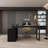 Stockseth L-Shaped Laminate Computer Desk-1460031119