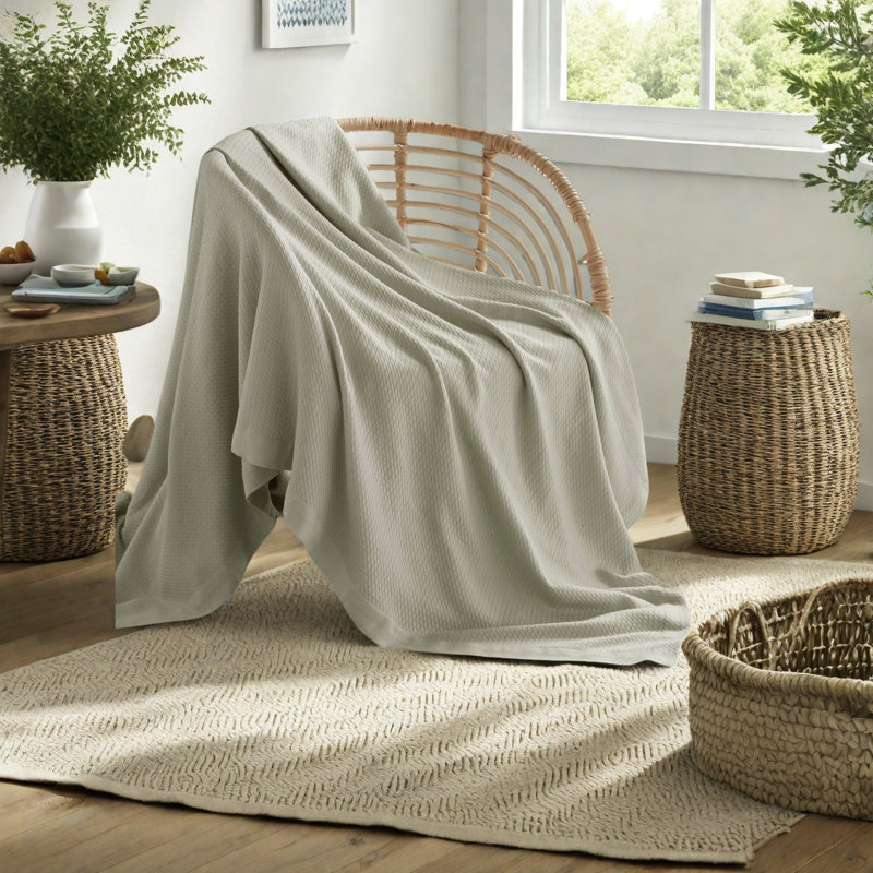 Ensembles de literie en coton de qualité supérieure, vert sauge pour le confort de la maison