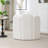 Sherpa Upholstered Barrel Chair-730269512