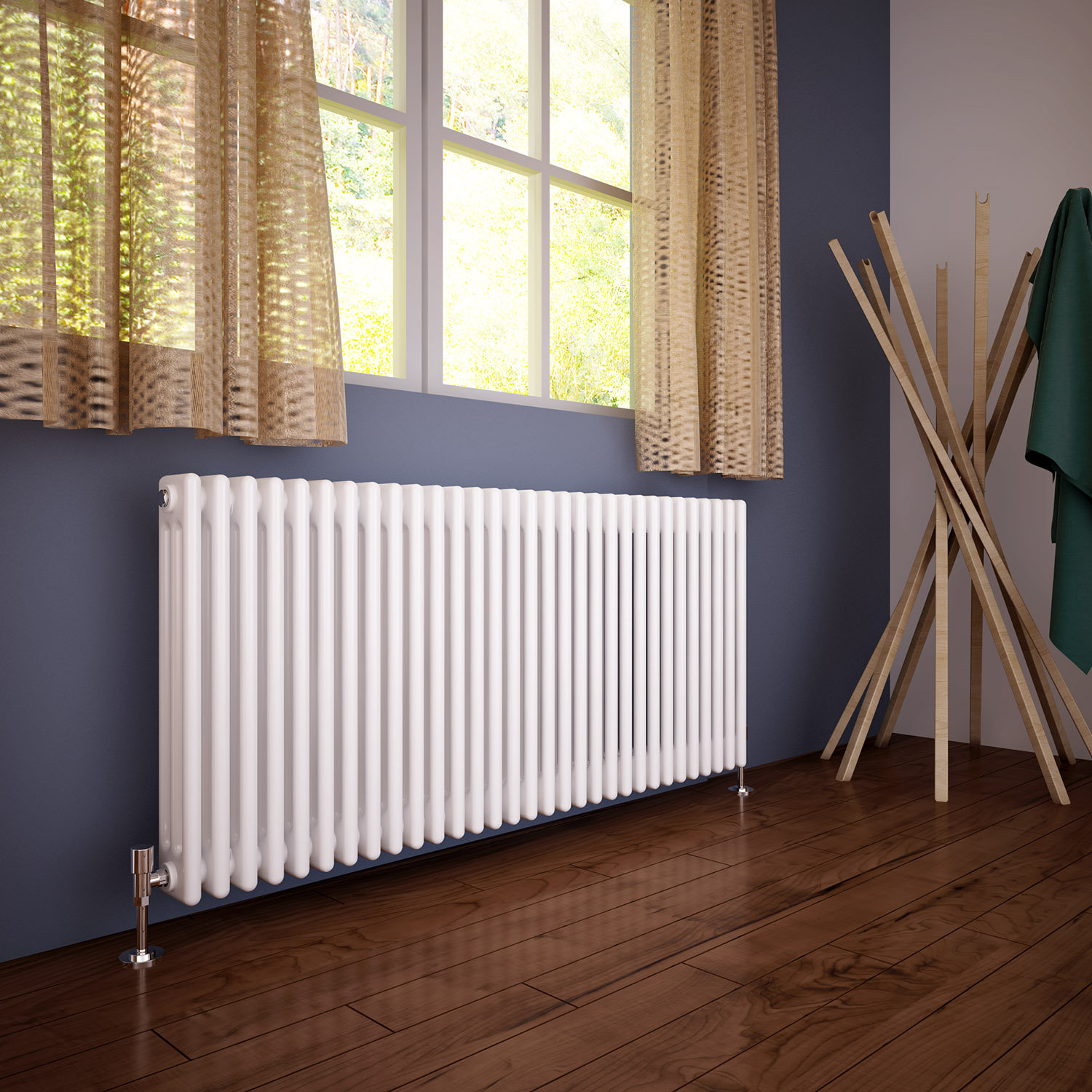 Belfry Heating Skyla Horizontal Traditional Column Radiator | Wayfair.co.uk