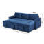 Tannum 3 Seater Velvet Sofa Bed-1319665167