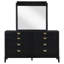 Commode 8 tiroirs avec miroir Ennis