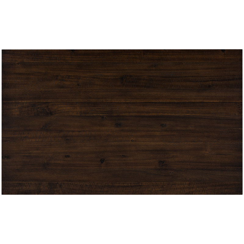 6 salles à manger de style rustique, finition noyer, conception ergonomique, siège de l 16,2 po, plateau de table en placage de bois massif + blanc chalet, chaises et banc