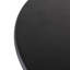 Table d'appoint et deux sièges escamotables - 24 po x 24 po x 32 po - noir