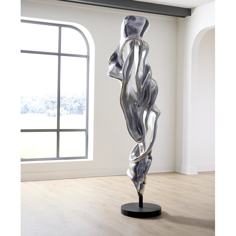 Cast Coupé Dancing Sculpture, Gel Coat White