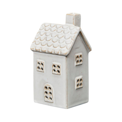 Ceramic House Tealight Holder