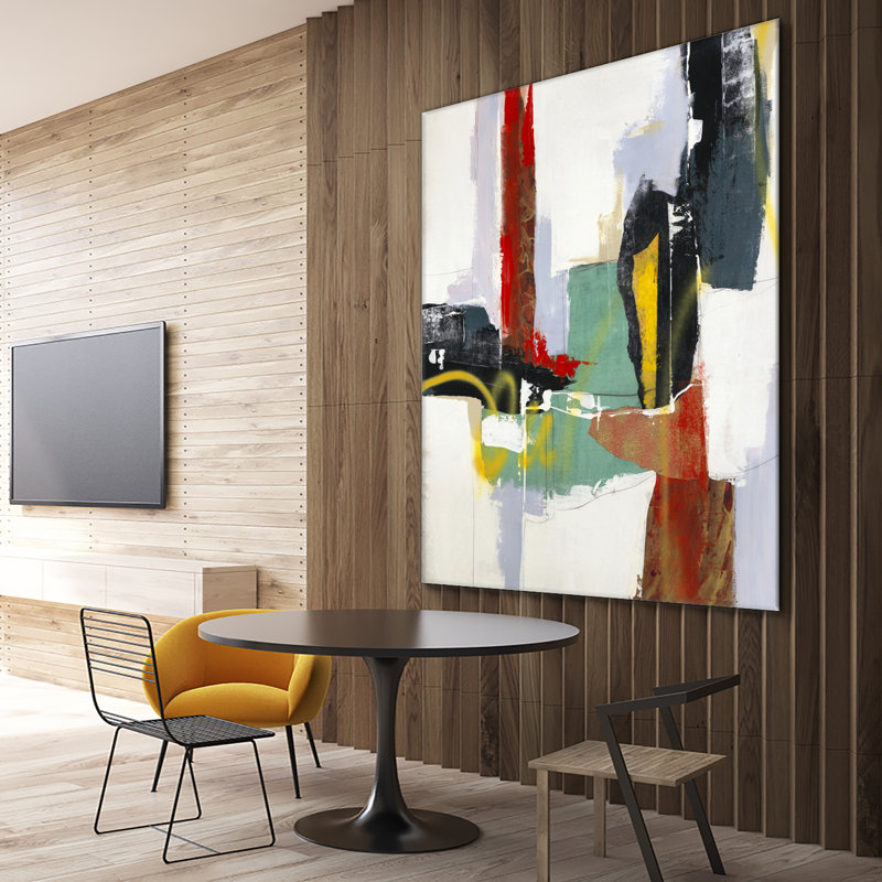 To Tell The Truth III sur impression sur toile, H 54 po x l 54 po x P 1,5 po