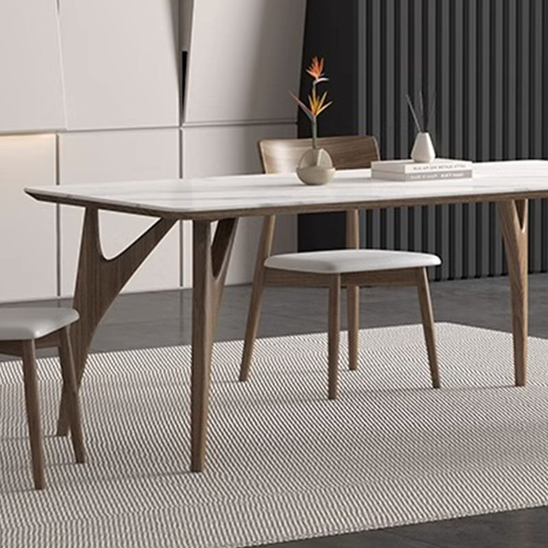Table de salle à manger White Rock, H 29,52 po x L 55,11 po x l 31,49 po