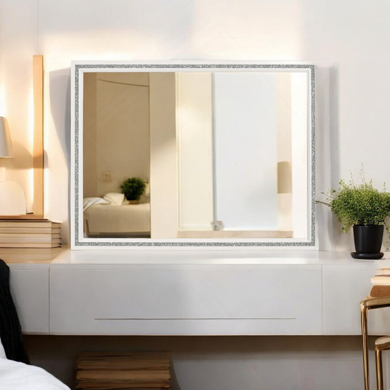 Haiden White Finish Mirror