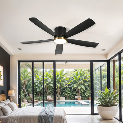 Kyshawna 52'' Ceiling Fan with LED Lights