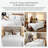 Southshore Fine Linens Vilano Duvet Cover Set, Oversized 110 GSM Microfiber Bedding with Hidden Zipper Closure and 4 Corner Ties, 2 King Pillow Shams, King/California King, White-850210347-850210348