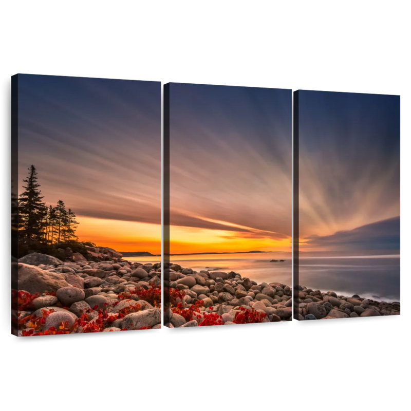 Gillard Golden Sunset At Boulder Beach, 36" H x 57" W