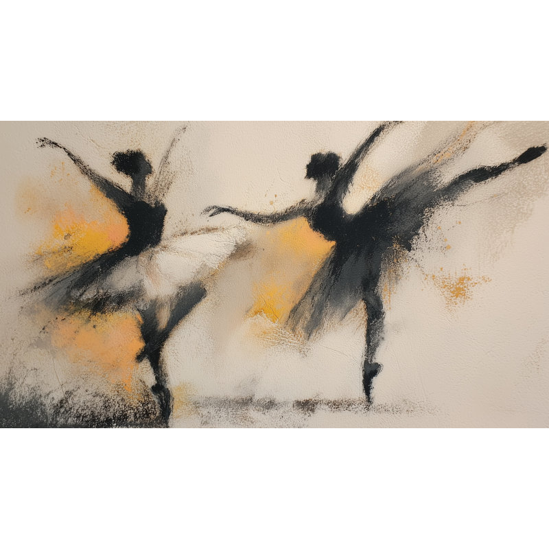 Décoration murale amovible Dance, 120 po x 96 po, Non tissé