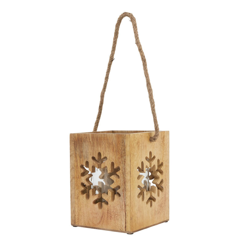 Andrian Glass Candle Accessories, 19cm H x 16cm W x 16cm D
