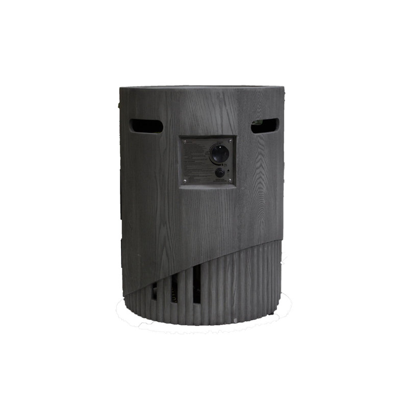 20 Inch Round Outdoor Gas Fire Pit,32000 BTU ,Contain Lava Stone And Rainproof Cover