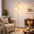 Alaycia 68.9'' Gold Tree Floor Lamp-297287735