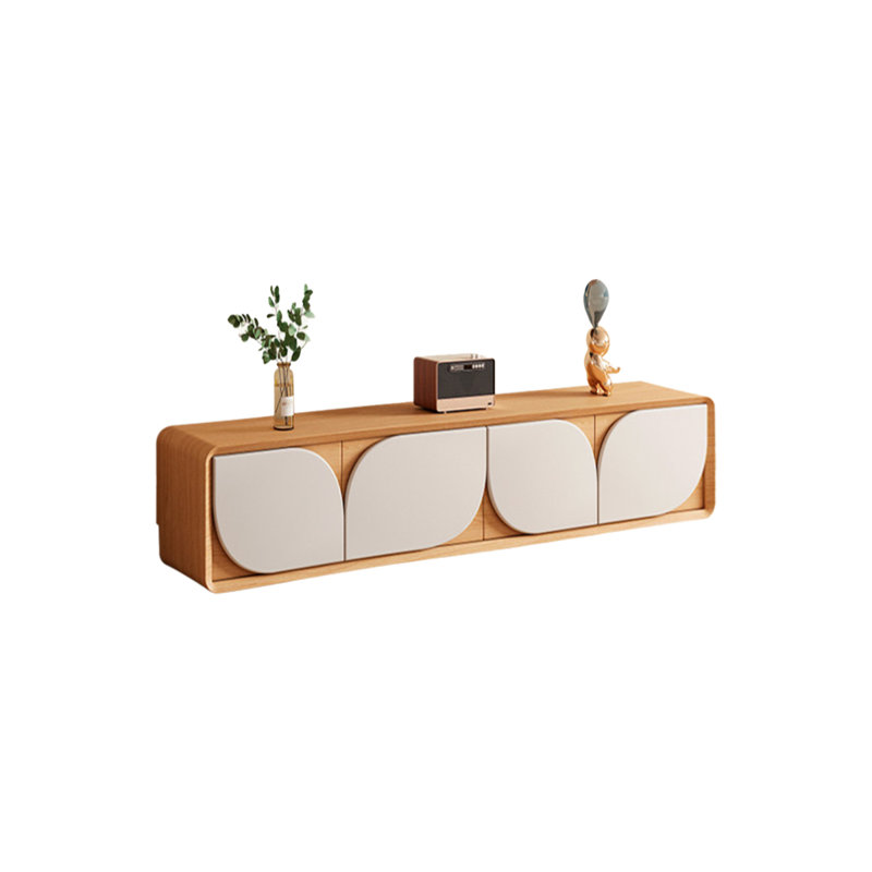 Meuble télé Modern Burlywood, 70.87