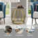 Paloalto Glass Top End Table