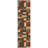 Ottohome Non-Slip Boxes Area Rug For Living Room, Hallway, Entryway Rug-1499318232