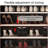 Black + White Manufactured Wood Shoe Storage