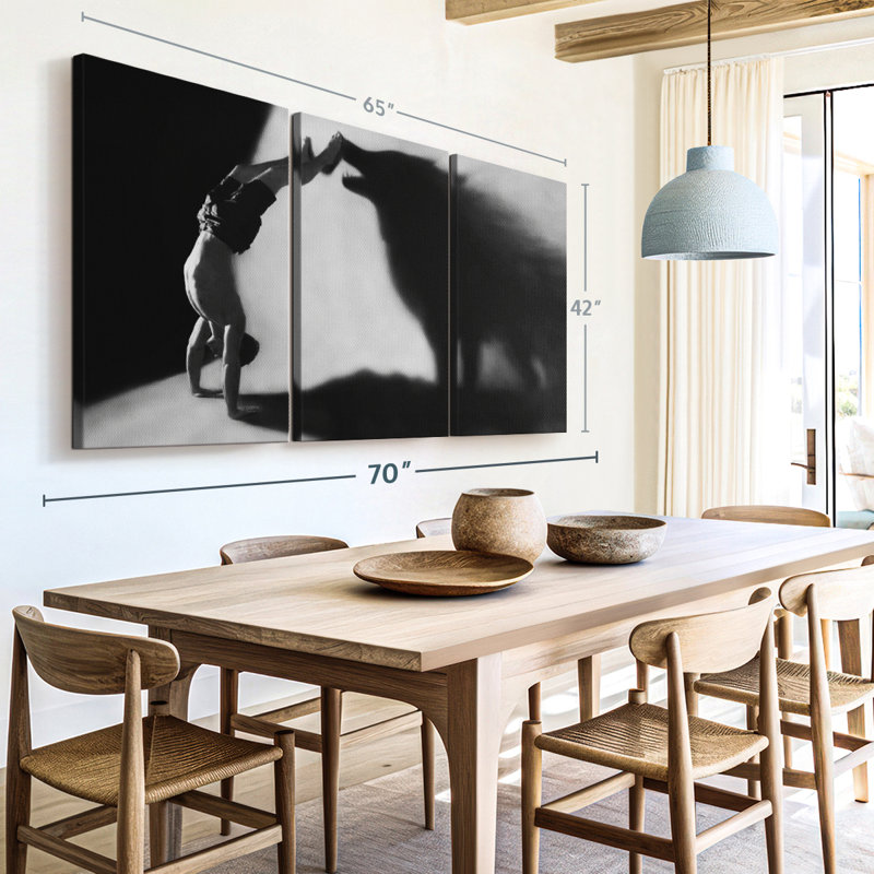 " Workout ", 42" H x 65" W