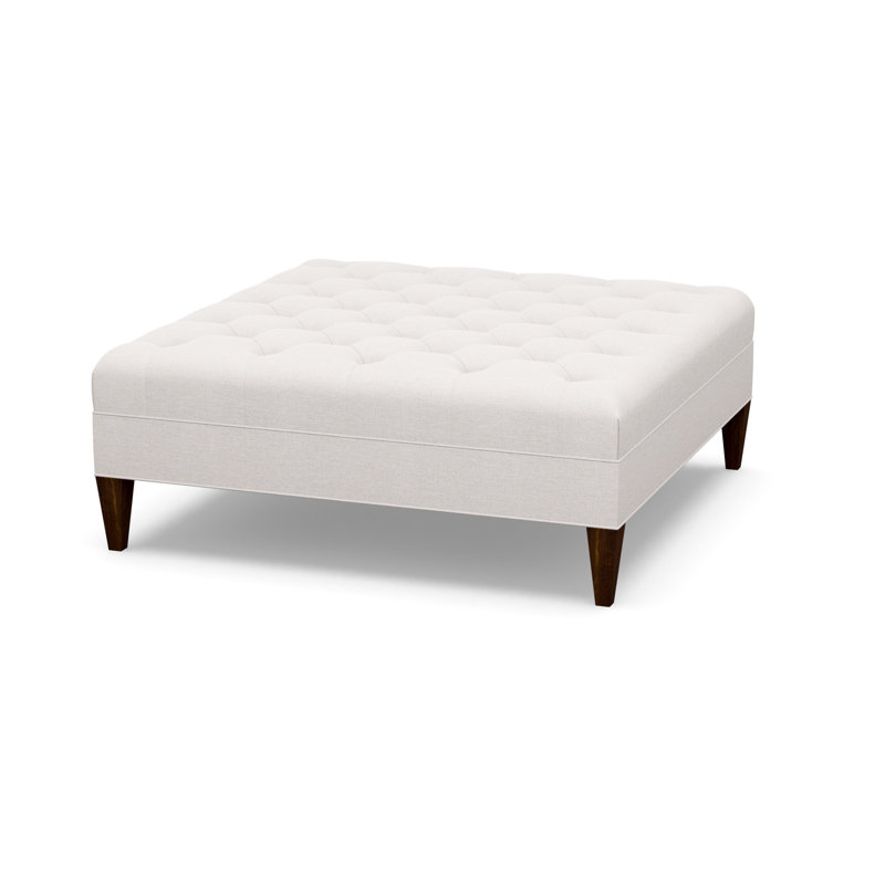 Square Ottoman, Walnut, 9637-82