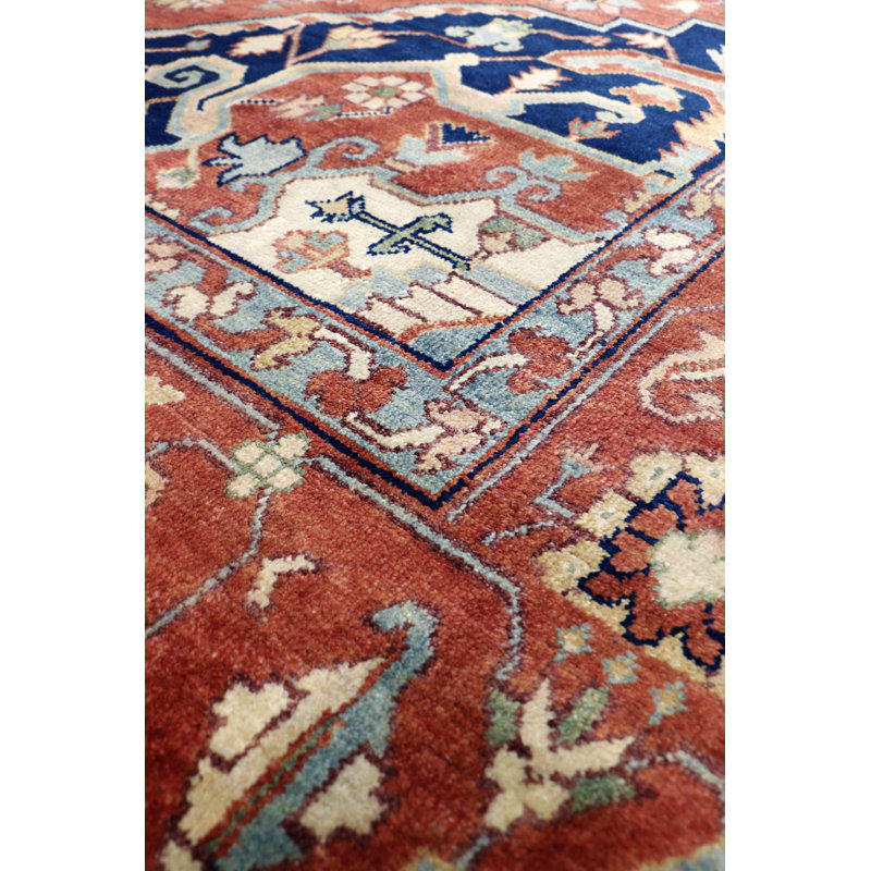 Serapi Wool Southwestern Area Rug, Rectangle 8'11" x 11'10"