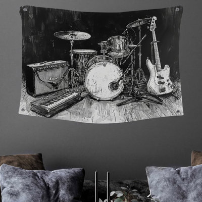 Microfiber Fabric Tapestry