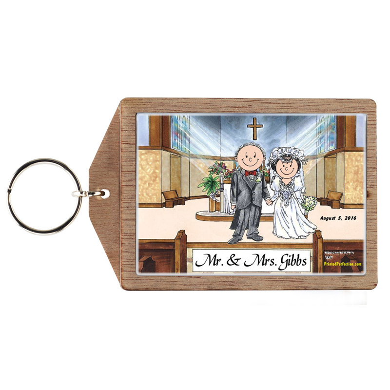 Personalized Wedding - Inside Key Chain
