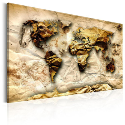 «Leonardo Da Vinci», impression sur toile