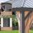 12ft x 16ft Hardtop Patio Gazebo with Aluminum Frame and Galvanized Steel Double Roof