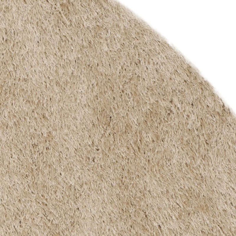 Venice Shag Hand Tufted Performance Rug, Round 6'
