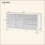 Buffet Minimalist Wave