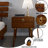 Solid Wood Bedside Table With 1 Drawer, Suitable For Bedroom And Living Room-27766415